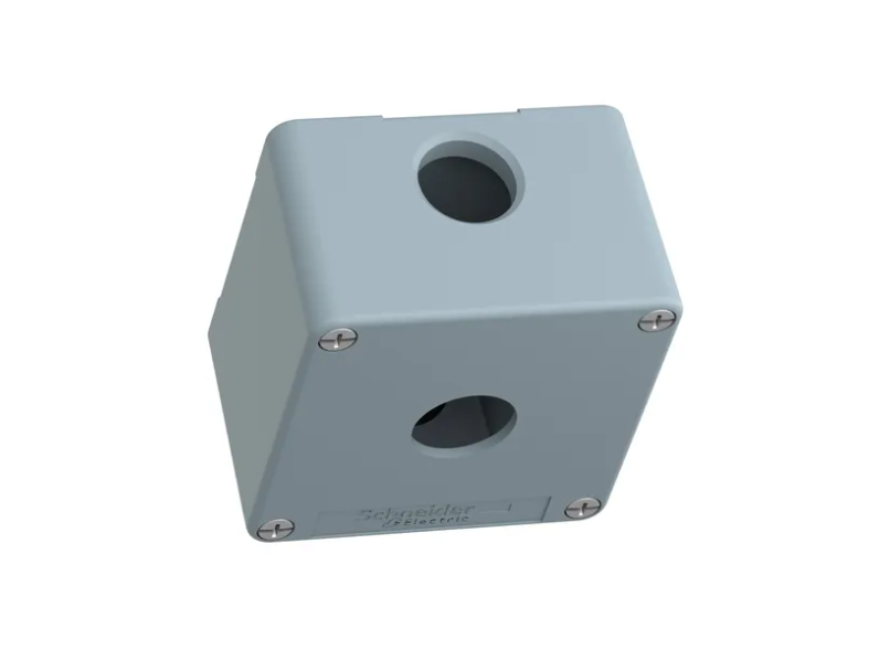 CAJA METALICA 1 HUECO P/PULSADORES 22mm