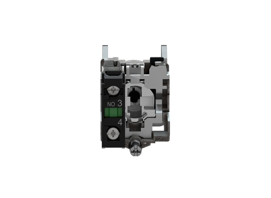 SELECTOR 2 POSICIONES FIJAS 22MM CON MANETA CORTA NEGRA 1NA