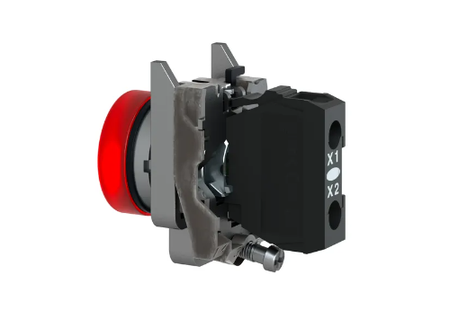 LUZ PILOTO 22MM 250VAC/DC ROJO BOMB/BA9S (NO INCLUIDO)