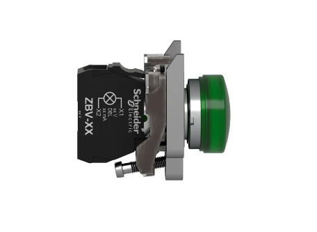 LUZ PILOTO VERDE LED 120VCA 22MM