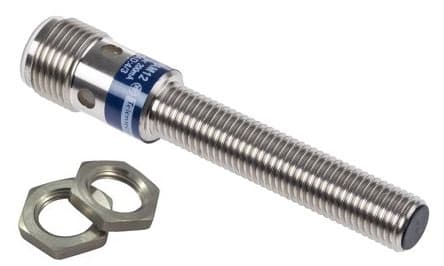 SENSOR INDUCTIVO METALICO M8 3 HILOS 12..48VDC NO Sn 2.5mm CONECTOR MACHO M12 4 PINES