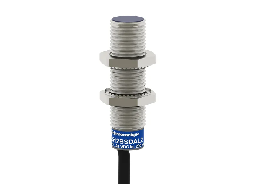 SENSOR INDUCTIVO METALICO M12 3 HILOS 12-48VDC PNP NO Sn 4mm CABLE 2M