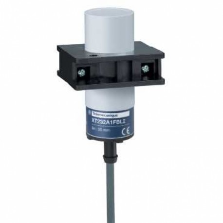 SENSOR CAPACITIVO PLASTICO M32 2 HILOS 24..240VAC NO Sn 20mm CABLE 2M