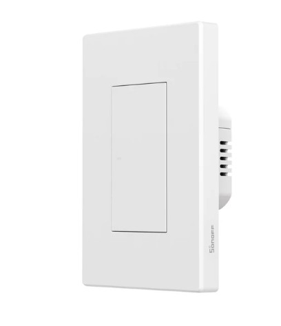 Interruptor de pared inteligente SwitchMan Zigbee (compatible con cable neutro y sin neutro) 100-240 V~ 50/60 Hz 10 A máx. Carga resistiva µ120 x 74 x 39,4 mm y 132 x 79,5 x 47,3 mm PC+CRS